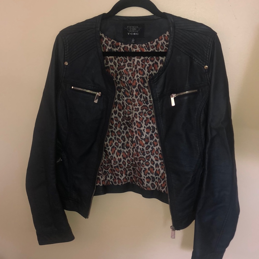 Leather jacket